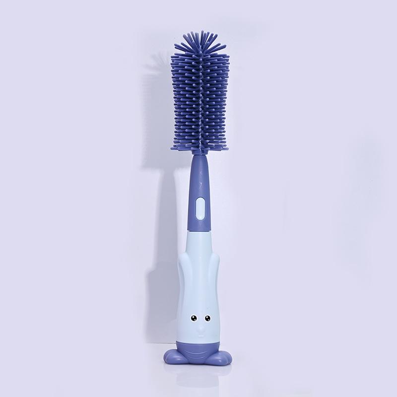 Multifunctional Silicone Baby Bottle & Nipple Cleaning Brush