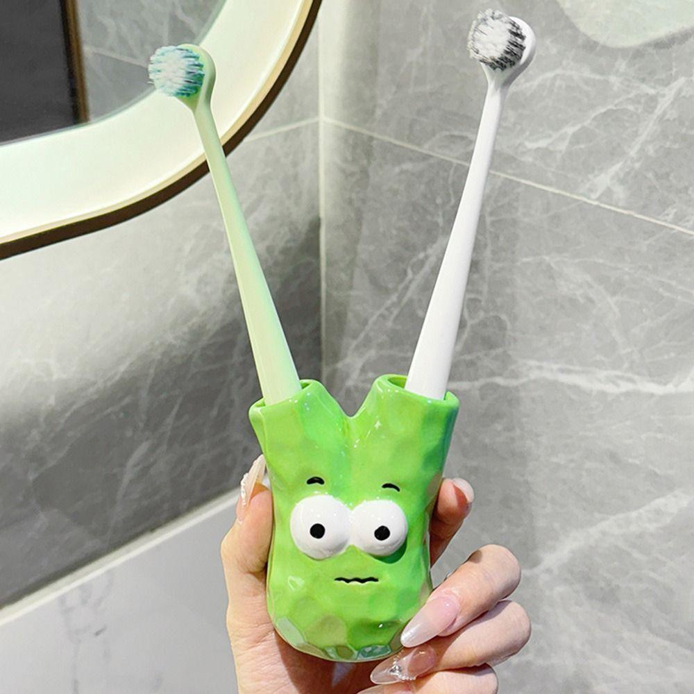 2 Holes Toothbrush Storage Rack Creative Electric Toothbrush Holder Makeup Brush Shelf  Home Decor