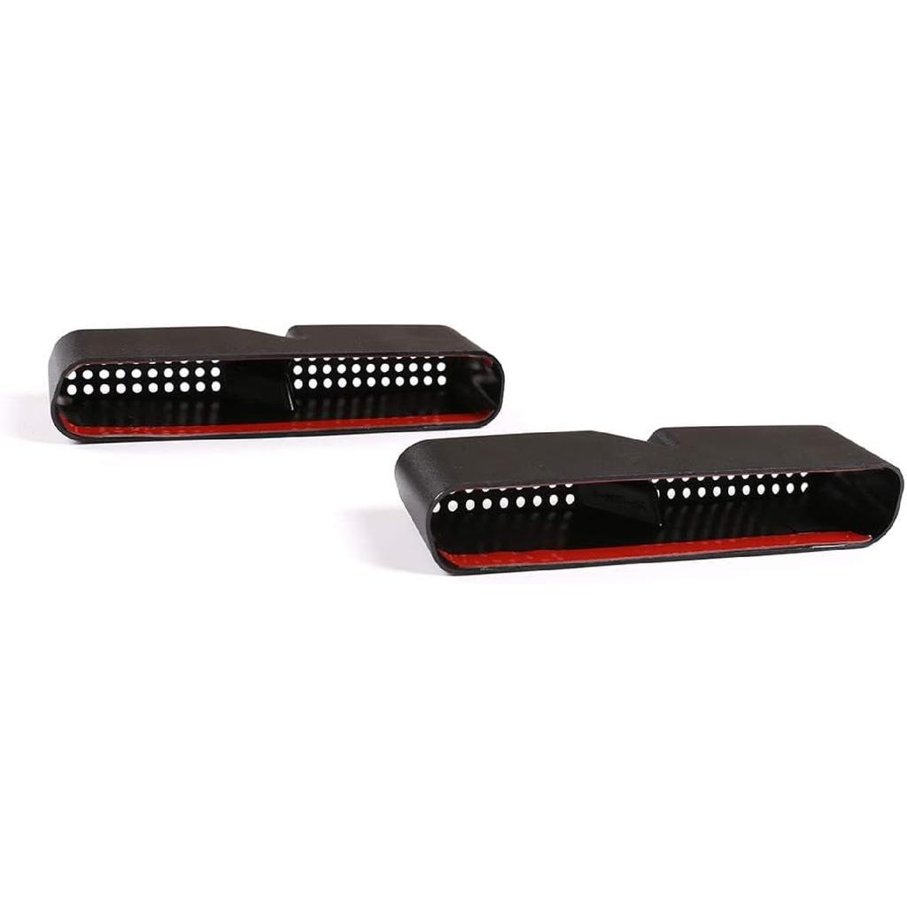 2pcs ABS Car Under Seat Air Outlet Vent Protect Cover Trim Accessories for BMW X5 G05 X6 G06 X7 G07 2019 2020 2021 2022 2023 2024 (2)