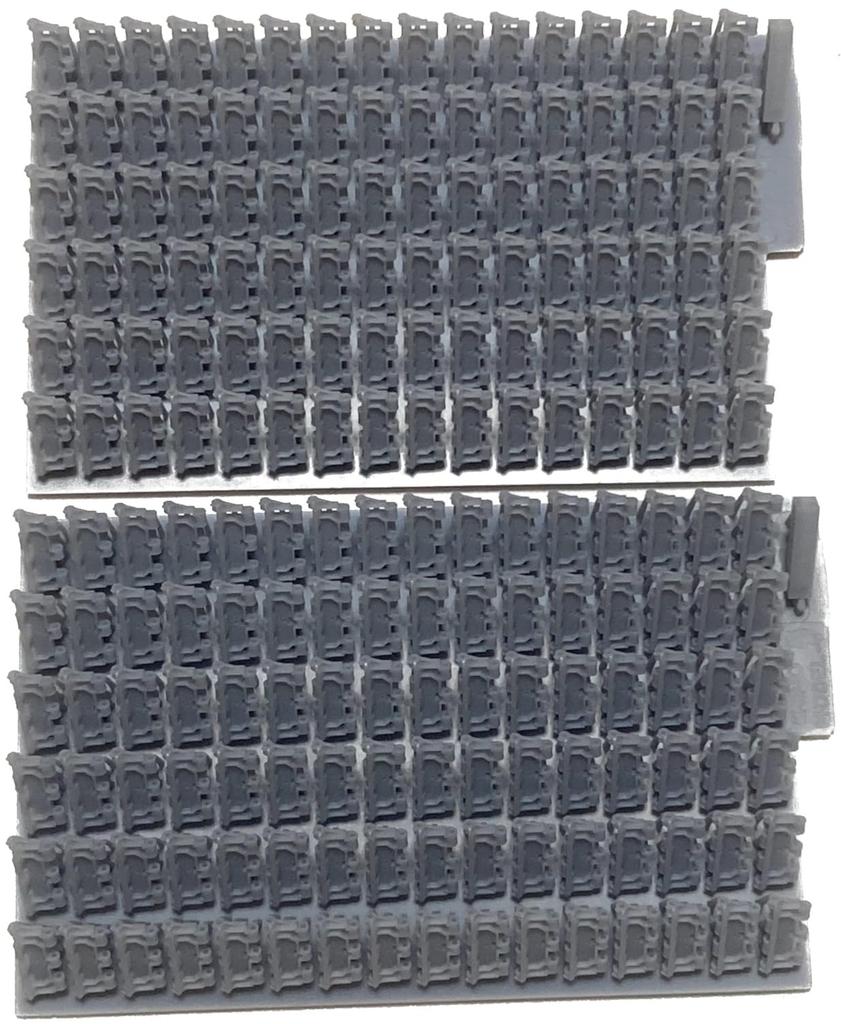 Chino Model Type 61 Tank Connectable Tracks Plastic Model Parts 1/35 CM-185A (Tank)