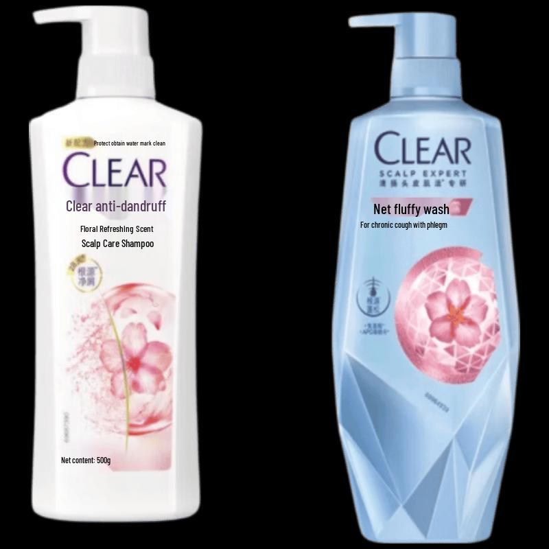 Clear Sakura Refreshing & Purifying Scalp Care Shampoo Set
