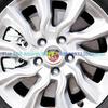 4pcs 56mm Wheel Center Hub Cap Emblem Badge Stickers Car Stying for  Abarth 124 500 Grande Punto Spider 500C 595C 695C Evo
