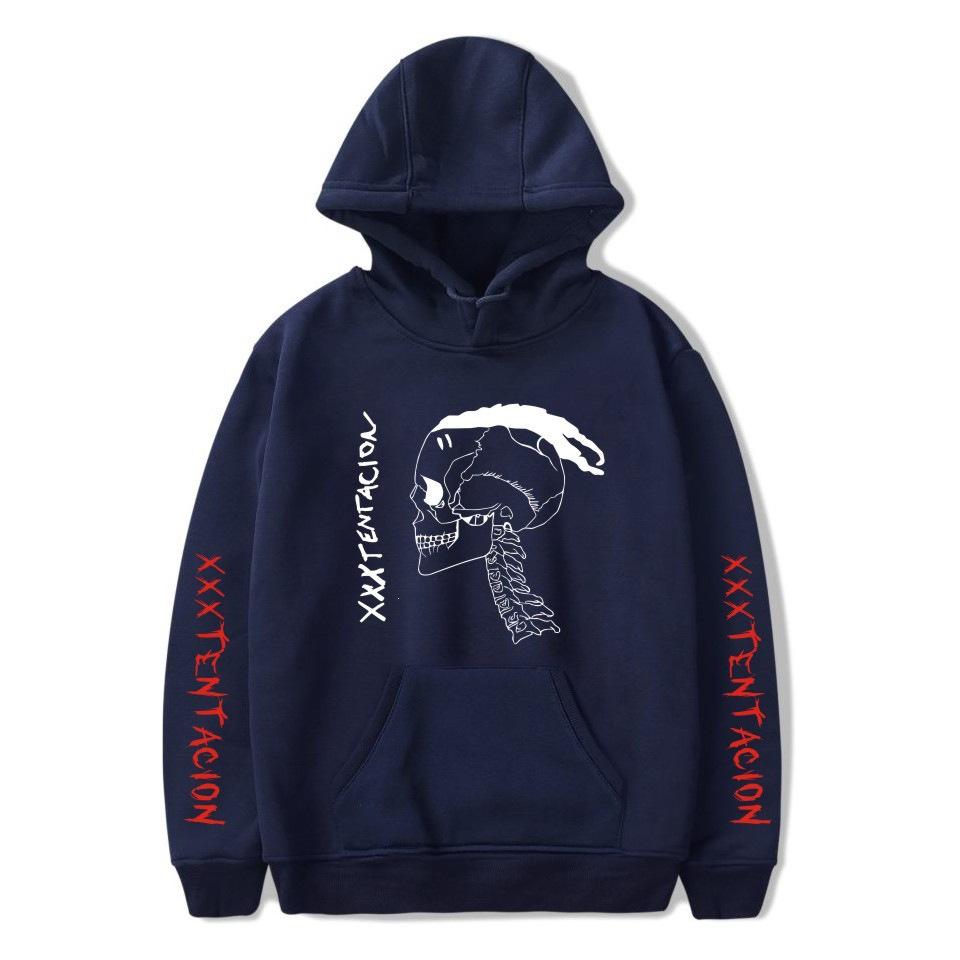 Trendy Rapper Fashion Fleece Hooded Long Sleeve Sweater Warm Jacket