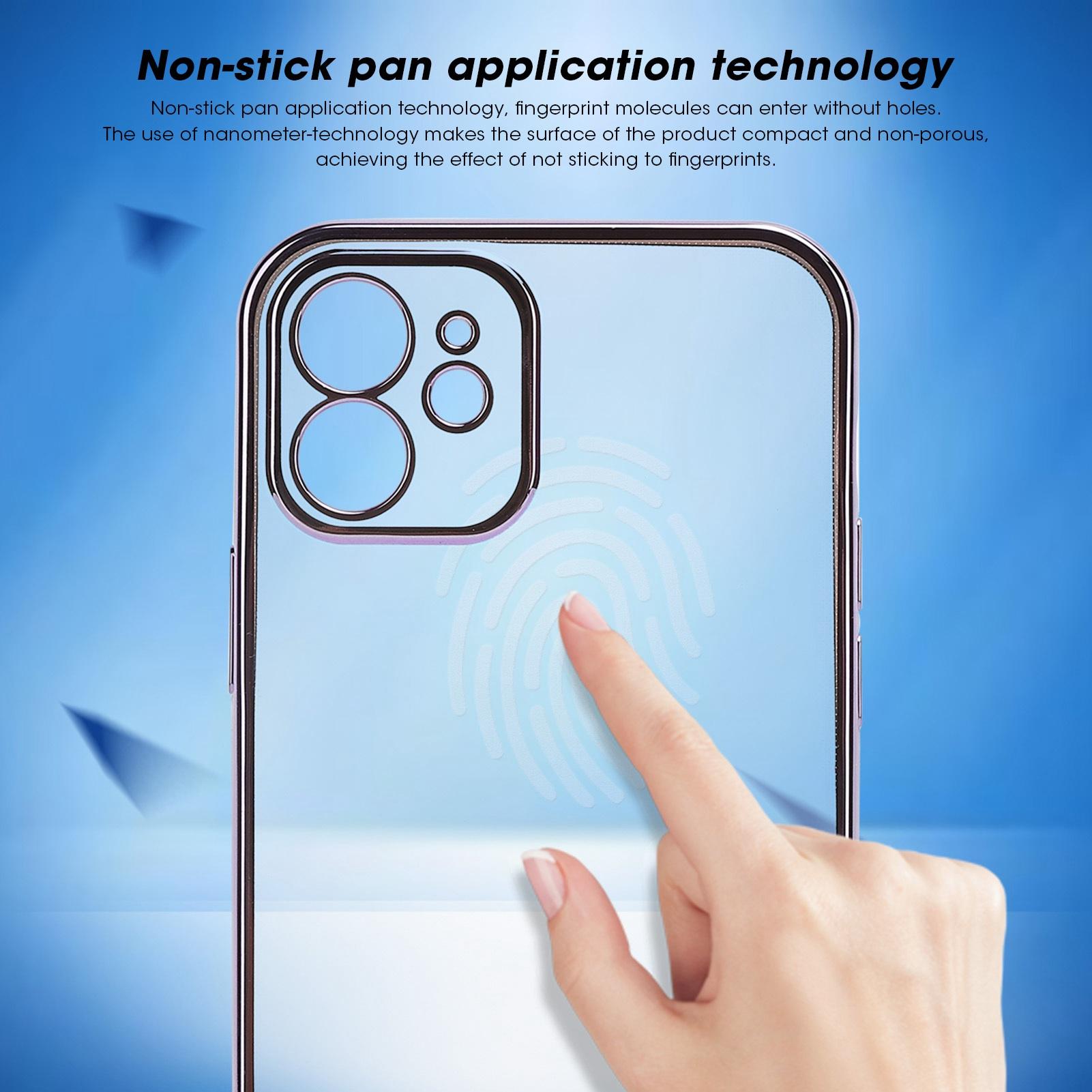 SULADA Mobile Phone Covers Electroplating Full Body TPU Phone Protective Case for 12