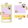 24Pcs Kawaii Panda Sticky Notes Creative Post Memo Pads Office School Stationery Adhesive Stickers Cute Note Pad Message