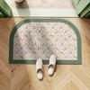 American Retro Diatom Mud Floor Mat Cushion Household Toilet Bathroom Door Non-Slip Floor Mat Toilet Quick Drying Water Absorption