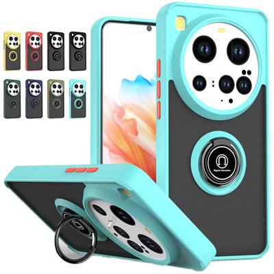 Armor Matte Case For Xiaomi 15 Ultra 5G Cover Ring Magnetic Stand Holder Shockproof Coque Fundas