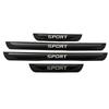 For Mazda BT-50 BT50 Car Door Sill Protector Scuff Plate Accessories Pedal Threshold Trim Styling Exterior Stickers 2024