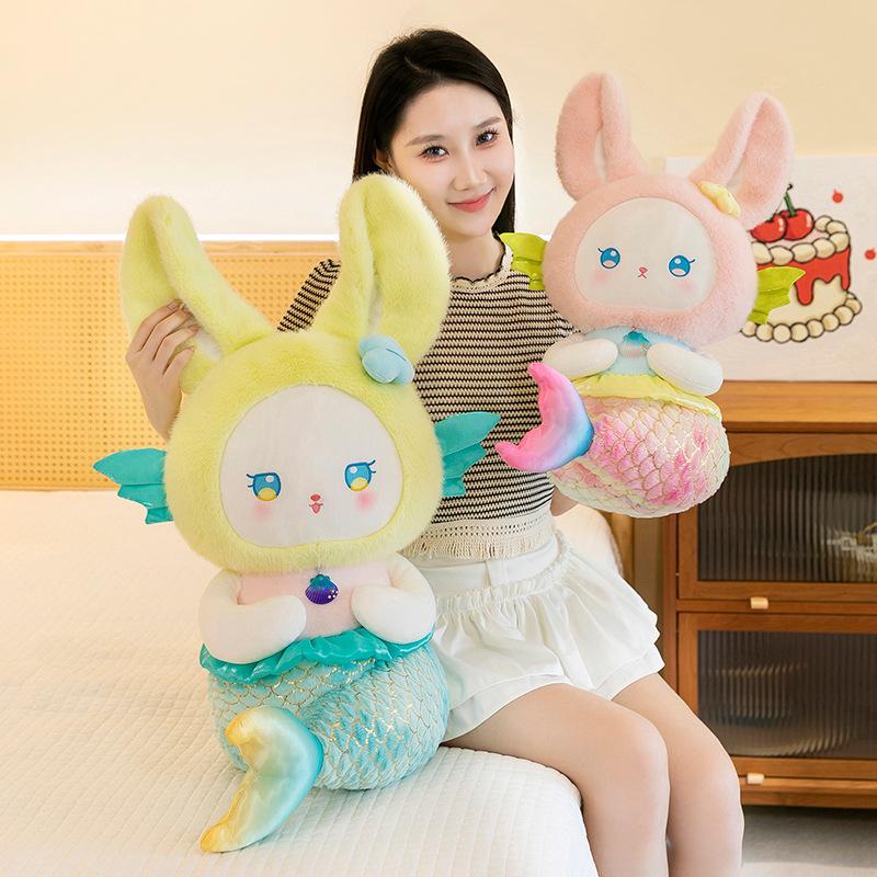 Mermaid Princess Plush Doll: Cute Girl's Toy & Birthday Gift