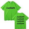 Fashion Brand Design Diy Custom Print T-shirts Men Women Hip Hop Rock Punk Vintage T Shirts Male Anime Casual Oversized Tshirt