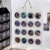 Wall Hanging Badges Display Organizer 16 Pockets 19.4x15inch for Enamel Pins Accessory Versatile