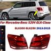 For Mercedes-Benz X204 GLK-Class GLK300 GLK250 2013 2014 2015 LED Tail Light Warning Brake Signal Lamp Car Taillight Assembly