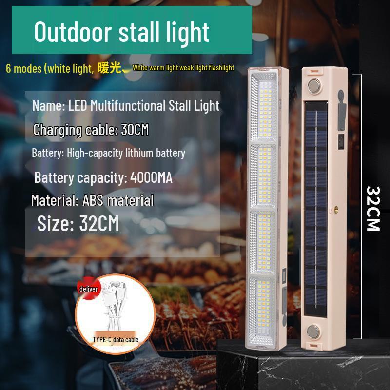 Magnetic LED Emergency Light for Home, Outdoor, and Camping