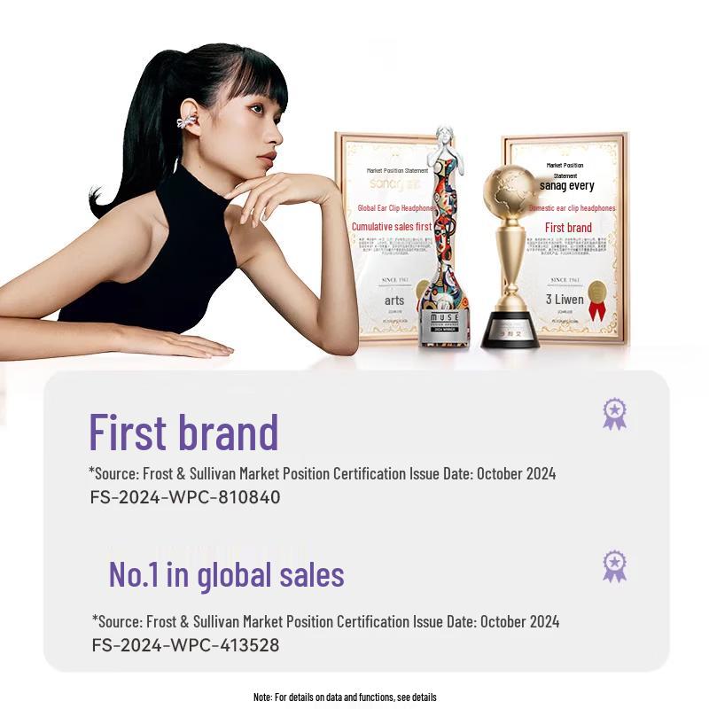 Saina S6S Pro Open-Ear Bluetooth Earbuds