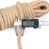 10M Natural Vintage Jute Rope String 10/12/14mm Hemp Twisted Cord Macrame String Pet Scratching Handmade DIY Craft Decoration