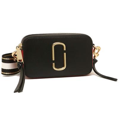 MARC JACOBS Shoulder Bag Snapshot M0012007 011 Black Women's (12) BLACK/RED
