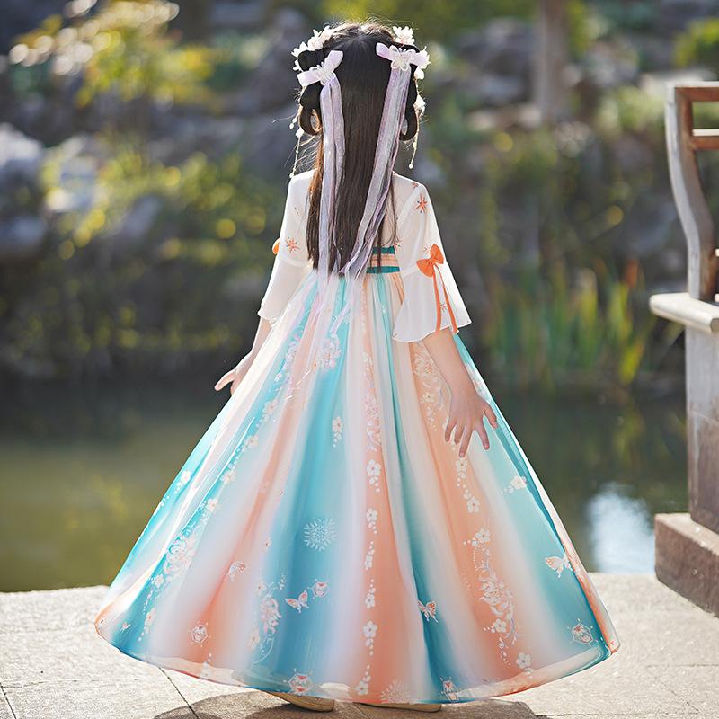Girl Hanfu Ancient Costume Children Chinese Style Little Girl Dress Tang Dress Princess Skirt National Costume Children