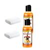 120ML Fretboard Oil - Quick-Drying Guitar String Winder Portable Guitar Care Orange Oil With Cleaning Cloth Guitar
