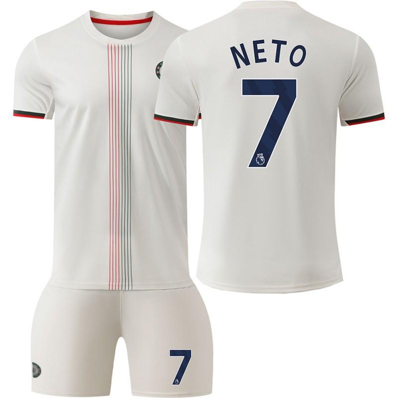 2526 Chelsea Away Football Jersey No. 7 Sterling 8 Enzo 6 Silva Home Correct Version Set