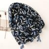 88*180cm Women Scarf Shawl Cotton Linen Feeling Tassel Pashmina Muslim Hijab Wrap Lady Viscose Scarf
