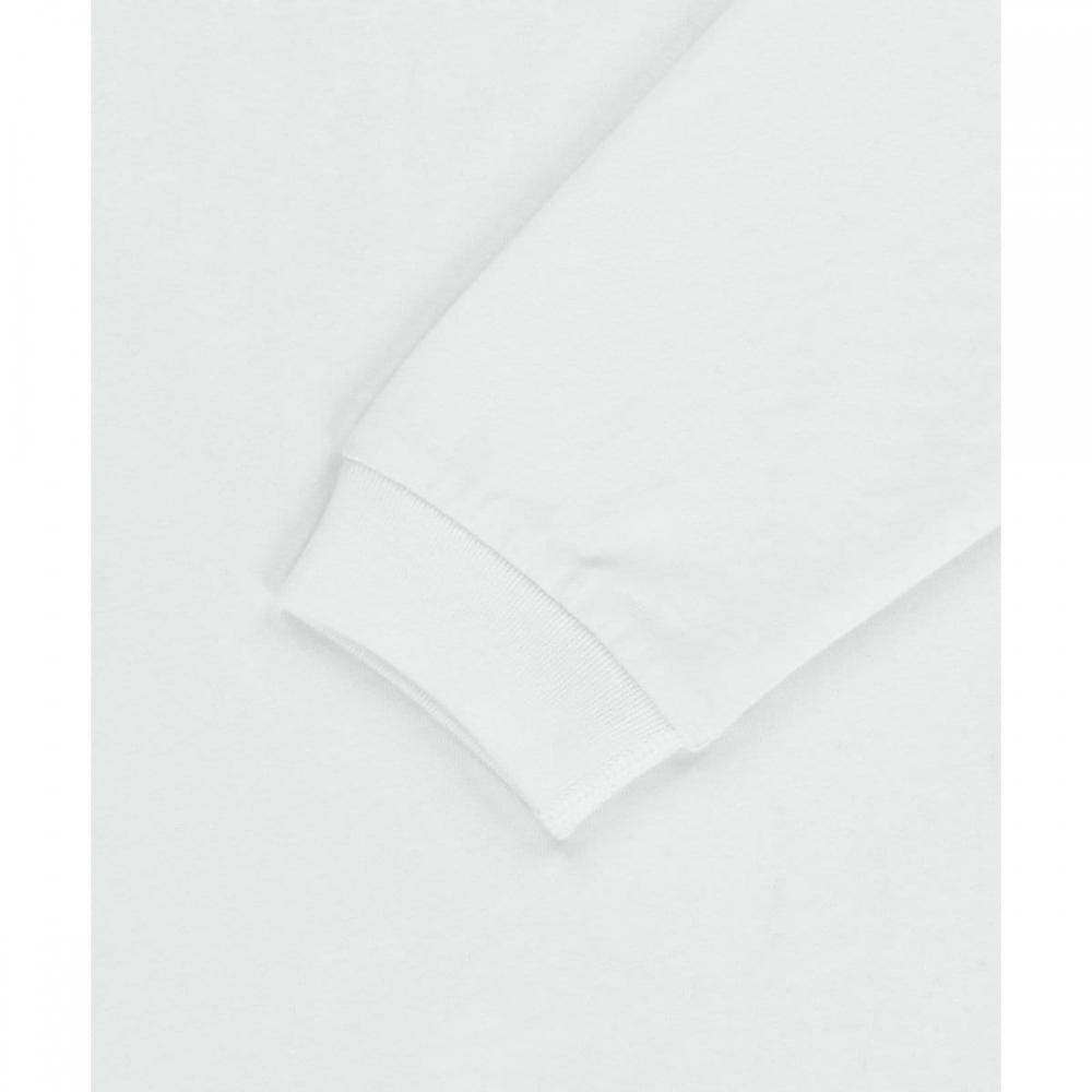 The North Face Kids Go To Long Sleeve Tee White Nt7ts01s