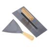 Heavy Duty 3Pcs Trowel Scraper Set Rust Resistant Masonry Tool for Concrete Plaster Garden Renovation Tasks