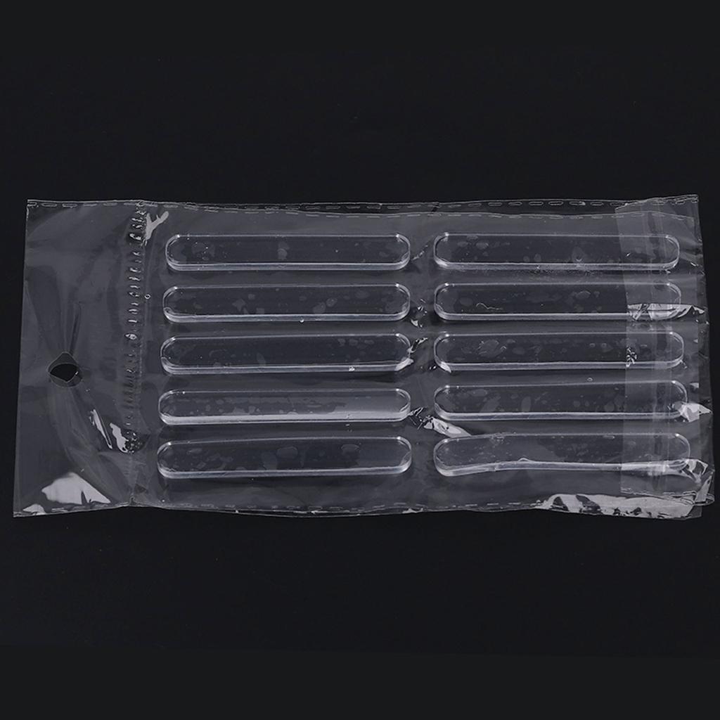 40Pcs Cabinet Door Bumper Adhesive Waterproof Transparent PU Stopper Wall Protector Guard
