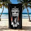 Liverpool Football Club Beach Towel Super Soft Microfiber Quickdry Fabric Comfortable Lightweight Perfect For Traveling Yoga Camping And Swimming