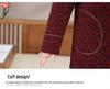 Elderly Women's Mid-Length Winter Coats: Cotton Padded, Fleece-Lined Outerwear
