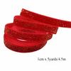 6-38mm Red Dark Green Velvet Ribbon Artificial Home Room Decor Christmas Tree Pendant Gift Packaging Bow DIY Party Decoration