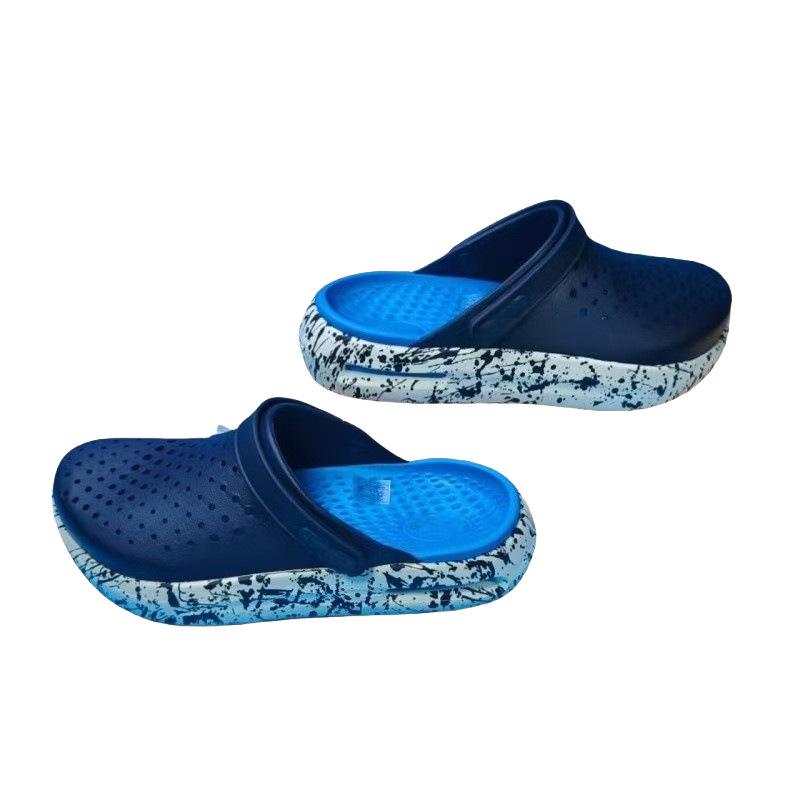 

Сандалі Crocs третього покоління з нековзною товстою підошвою - Унісекс, для вулиці, пляжу, комфорт з унікальним принтом. 36 (M4/W6)