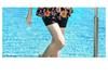 Plus Size Two-Piece Swimsuit for Mature Women - Conservative and Loose Fit Swimwear for Spa and Hot Spring