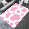 2025 New Pink Cow Print Carpet Rug for Living Room Bedroom Home Sofa Decoration,Kids play Non-slip Floor Mat30