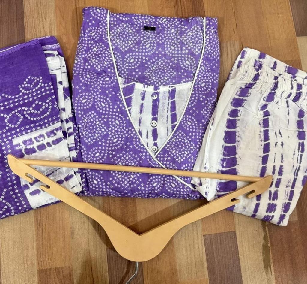 Women Designer Anarkali Kurta Pant Dupatta Set Indian Bollywood Top Tunic Kurti Salwar Suit