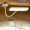 Led Clip On Desk Lamp Adjustable Brightness Room Reading Study Bedside Light