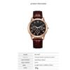 Premium Leather Band Men's Watch + Case Included