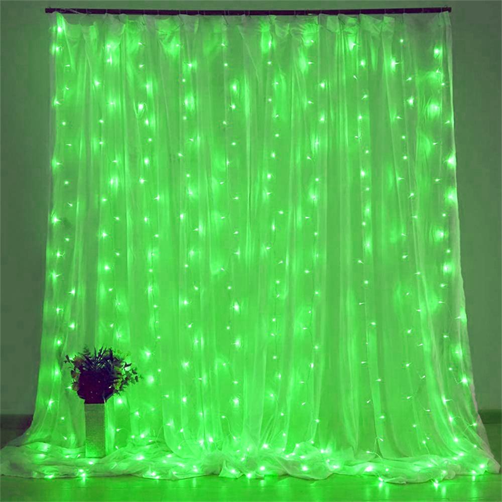 Xiaomi USB Curtain Lights - 8 Lighting Modes LED Fairy String Light for Christmas Halloween New Year Wedding Party Home Garden Decor
