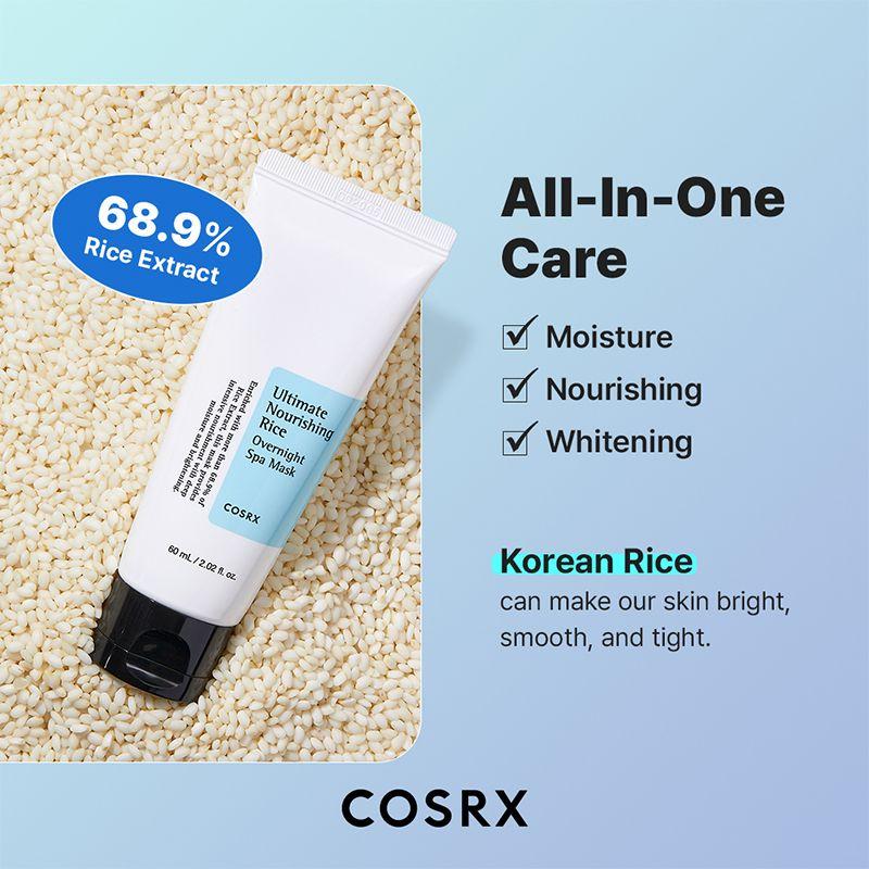 COSRX Ultimate Nourishing Rice Overnight Mask 60ml