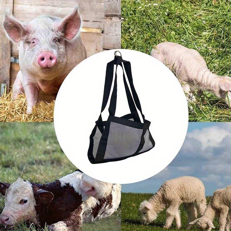 Small Animal Hanging Scales for Weighing Livestock and Animals Calf Scales with Calf Straps. Livestock Straps