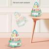 Funny Electric Cartoon Glowing Birthday Cake Toy with Sound for Kids Children Musical Singing Birthday Cake Toy for Kids