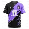 Team KOI Esports Jersey Men Summer Casual Breathable Short Sleeve T-shirt Boys Fashion O-neck Sports Uniform