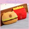 Hamburger Plush Capybara Toy Adorable Cartoon Girls Bedtime Pal Gift Birthday