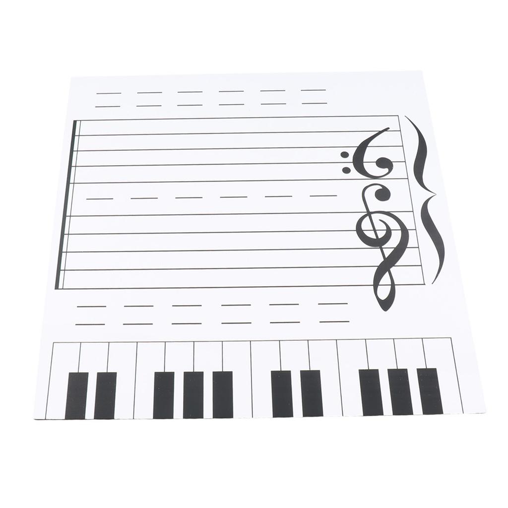 Magnetic Dry Erase Board Note Reading Board for Music Lessons Piano Teacher Music Classroom Music Teacher Teaching