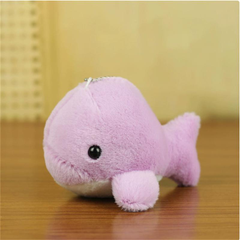 11Cm Simulatie Mini Zee Dieren Dolfijn Pop Pluche Speelgoed Kleine Hanger Tas Hanger Kinderen'S Cadeau Artikel 11cm-30cm