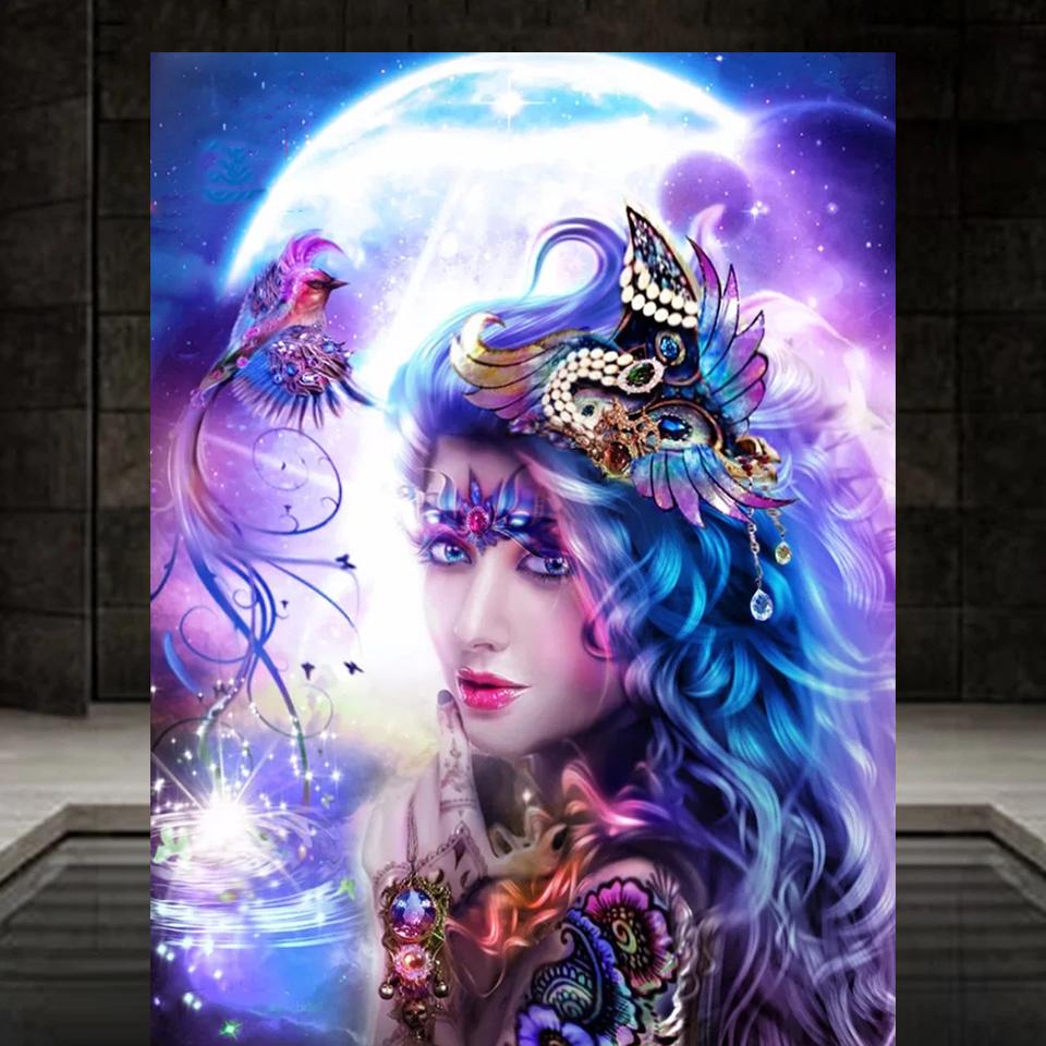 2024 New Phoenix Elf Diamond Painting Set Bird Elf Full Square Round Mosaic 5D DIY Embroidery Home Decoration Cross Embroidery