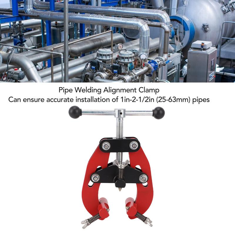 Pipe Alignment Clamp Carbon Steel Pipe Welding Alignment Clamp Tool for 1-2.5in Pipes