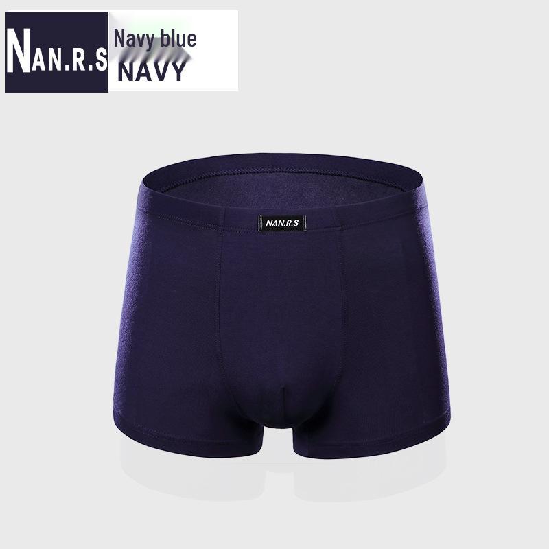 Ademende Modal Boxer Briefs voor Heren - Middelhoge Taille - Losse Pasvorm voor Alle Leeftijden