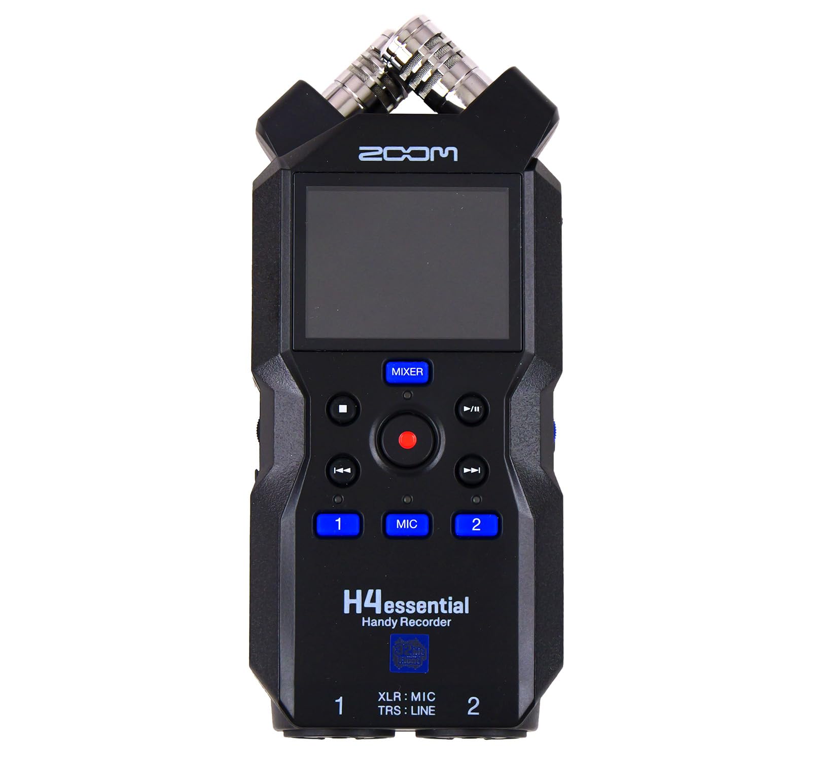 

ZOOM H4essential Handy Float Time Musical Accessibility Features Recorder, Black, 32-bit 4-Track Code, Podcasts, Instruments, ASMR, Interviews,