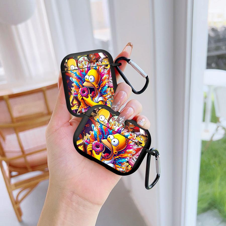 Earphone Cases Cover Case For Airpods Pro3 Pro 3 1 4 2 Pro2 Homer Simpsons