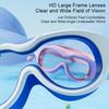Large Frame Kids Swim Goggles with Ear Plug Diving Goggles Set Swimming Goggles  Boys and Girls